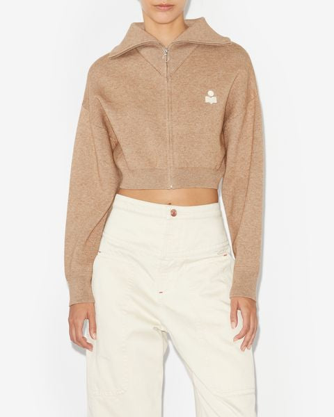 Cardigan oxane Woman Camel 7
